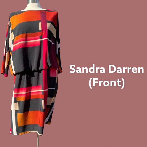 Womens Multicolored Dress - Picture 1 of 5